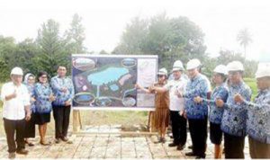 Bupati Letakkan Batu Pertama Embung Wanua Ure