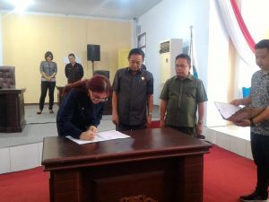 Pemkab dan DPRD Minut Sepakati APBD 2019