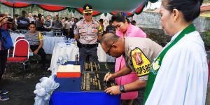 Pattiwael Persembahkan Bangunan Rumah Doa Dipenghujung Jabatan