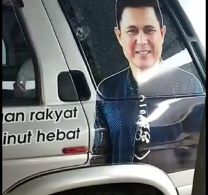 Mobil Ketua Fraksi PDIP Minut Kena Tembak
