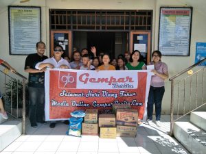 Peringati Usia Setahun Media GemparBerita.Com Kunjungi SLB A-Bartemeus