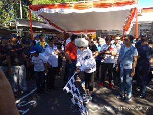 Meriahkan HUT Ke-74 RI, VAP Buka Giat Lomba Gerak Jalan
