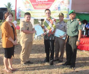 170 Pemilik Tanah Di Desa Wusa Terima Sertifikat Dari BPN Minut