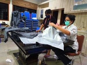 Buat Masker & APD Sendiri, VAP Pekerjakan Sejumlah Penjahit