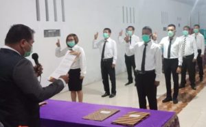 PKD Se-Kecamatan Kalawat Diambil Sumpah-Janji
