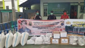 Peduli Masyrakat Terdampak COVID-19, KBPP Polri Laksanakan Baksos