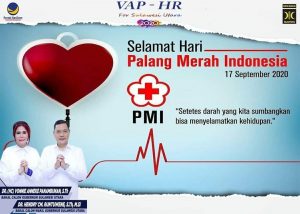 HUT Ke-75 PMI, VAP-HR Ucapkan Selamat