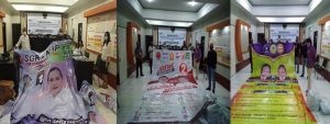 Tahapan Kampanye, KPU Minut Serahkan APK-BK Fasilitasi Ke Paslon