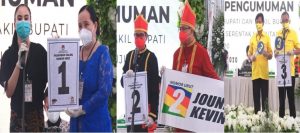 Ketat Protokol Kesehatan, KPU Minut Umumkan Nomor Urut Paslon