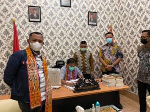 Kunjungi Bawaslu Minut, Abhan Misbah Beri Penguatan Kelembagaan