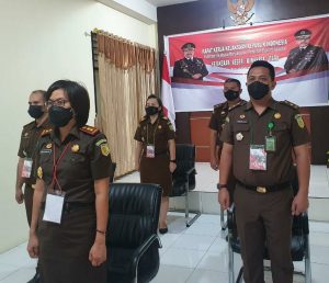 Evaluasi Capaian Kinerja Tahunan, Kejari Minut Ikut Rakernas