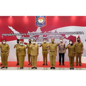 Bersama Kepala Daerah Lainnya, Bupati JG Dengar Arahan Presiden RI