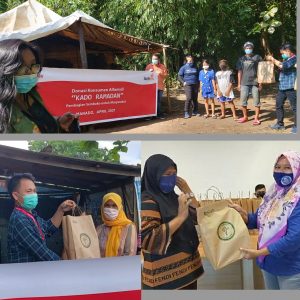 Bersama IWO Sulut, Alfamidi Salurkan 50 Kado Ramadan