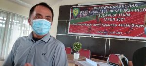 Jemmy Mokolensang Terpilih Jadi Ketua PASI Sulut Periode 2021-2025
