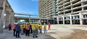 Bupati Bersama Ketua DPRD Minut Pantau Langsung Pembangunan Marriott Hotel
