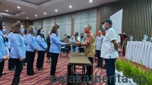 Pengurus dan Pengawas Koperasi Produsen Wanita Maju Berkarya Dikukuhkan