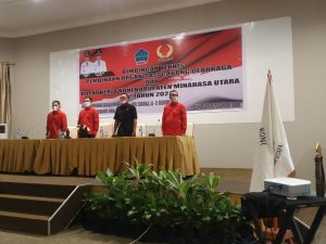 KONI Minut Gelar Rakor & Bimtek Pembinaan Organisasi Cabor