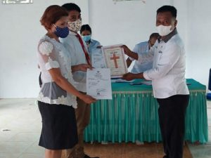 15 Pasangan Pernikahan Massal di Desa Kalinaun Resmi Tercatat Disdukcapil Minut