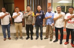 Kapolda Sulut Bertemu Pimpinan Organisasi Buruh dan Berkoordinasi