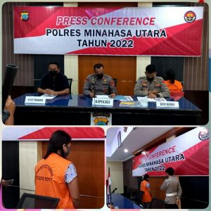 Lakukan Kekerasan Fisik Akibatkan Kematian Anak Kandung, Ibu Muda Jadi Tahanan Polres Minut