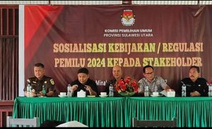 Wujudkan Pemilu 2024 Berintegritas, KPU Sulut Bersinergi Bersama Stakeholder di Minut