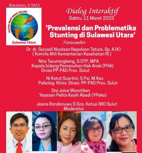 Rakerwil II IWO Sulut Bakal Sajikan Dialog Interaktif, Bahas Stunting