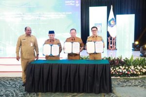 Hadiri Sosialisasi P3PD PIU 1D dan Gerakan Tanggu Bencana, JG Tandatangani Komitmen Dukungan