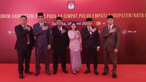 Anggota KPU Minut Periode 2023—2028 Dilantik, Lumanauw Satu-satunnya Incumbent