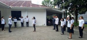 Apel Pagi KPU Minut, Lumanauw jadi Pembina