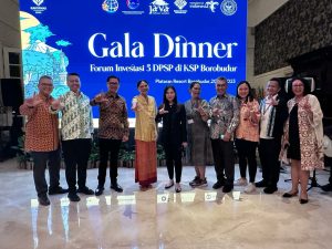 JG Bahas Peningkatan Promosi Pariwisata Bersama Wamen di Gala Dinner Forum Investasi 5 DPSP