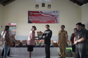 Penyaluran Cadangan Pangan Pemkab Minahasa Utara, diserahkan kepada