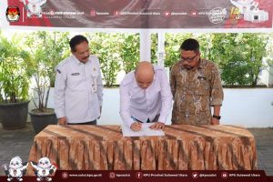 Pencanangan Zona Integritas WBK dan WBBM di Lingkungan KPU Sulut