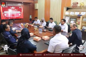 Kemenkopolhukam RI Kunjungan Kerja ke KPU Sulut