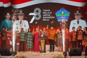 Peringatan HUT RI Ke-78 Pemkab Minut, Diakhiri Resepsi Kenegaraan