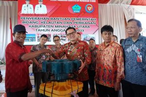 JG Serahkan Hibah Sarana dan Prasarana Guna Pemberdayaan Pelaku Usaha Perikanan