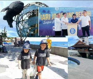 Sapu Laut dan Pantai Bersama Bank Indonesia di MBW