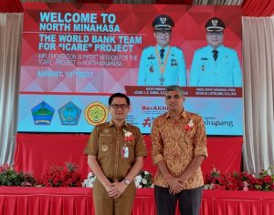 Tindak Lanjut Program “I CARE” Bank Dunia Bertemu Bupati Minut