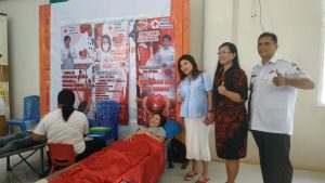 Donor Darah Sukarela PMI Minut Hadir di Ilo-Ilo