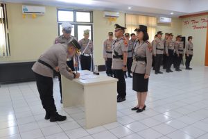 Iptu Muthia Nurwijaya Jabat Kasat Lantas Polres Minahasa Utara