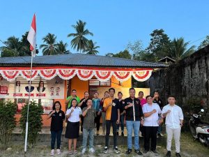 Dukung Kerja Pengawasan, Bawaslu Minut Sambangi Panwascam Liksel & Liktim