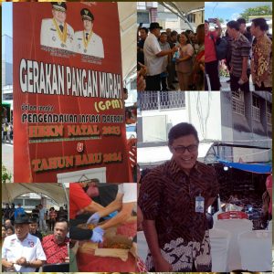 Tekan Inflasi Daerah, Gerakan Pangan Murah Hadir Bantu Masyarakat Sulut