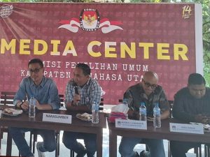 KPU Minut Ajak Media Tingkatkan Partisipasi Masyarakat pada Pemilu 2024