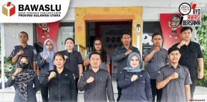 Mantapkan Kedisiplinan, Bawaslu Sulut Apel Kebangsaan dan Pembinaan Jajaran Sekretariat
