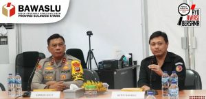 Mewoh Terima Kunjungan Kapolda Sulut ke Kantor Bawaslu