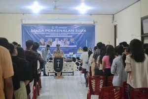 Masa Perkenalan GMKI Manado, Wongkar : Siapkan Mental Pemimpin Masa Depan