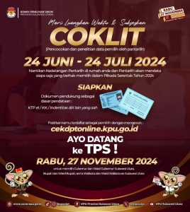 Komisioner KPU Minut Ibnu Dali Hadiri Penyuluhan Penerangan Hukum di Desa Serei