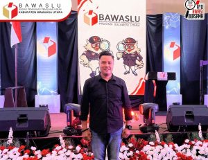 Rocky Ambar Mengikuti Evaluasi Pembinaan & Penguatan Kelembagaan Bawaslu Sulut