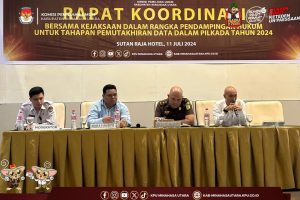 Bersama Kejaksaan, KPU Minut Berkoordinasi Lakukan Pendampingan Hukum pada Tahapan Pemutakhiran Data Pilkada 2024