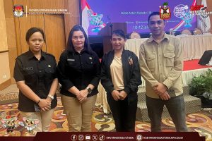 KPU Minahasa Utara Hadiri Rapat Penyusunan Pedoman Teknis Pemutakhiran Data Pilkada 2024