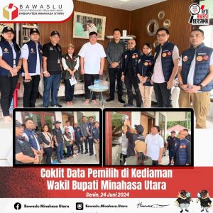 Tahapan Coklit, Bawaslu Minut Lakukan Pengawasan Kepada PPDP saat Mengunjungi Kediaman KWL